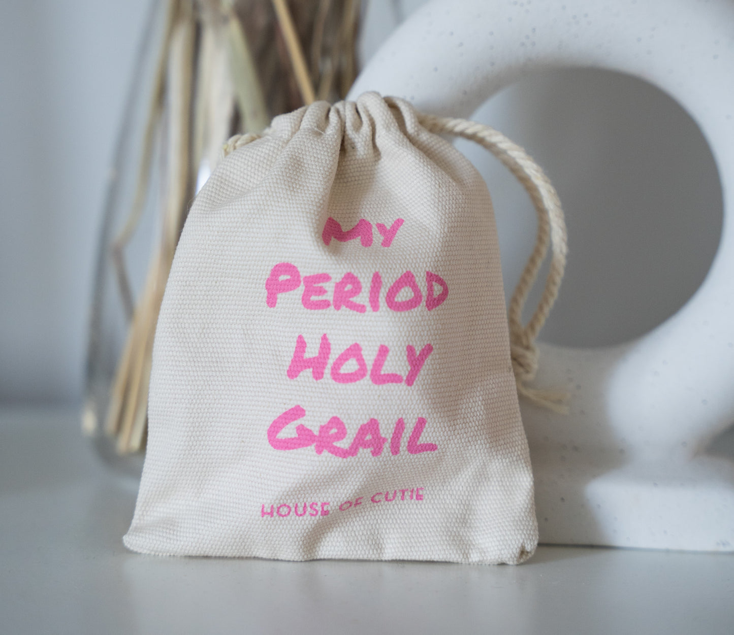 White Pearl Menstrual Cup